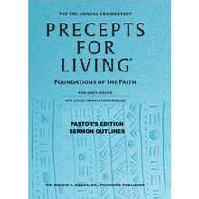 Load image into Gallery viewer, Precepts For Living  Pastor (Large Print + Sermon Notes) 2025-2026