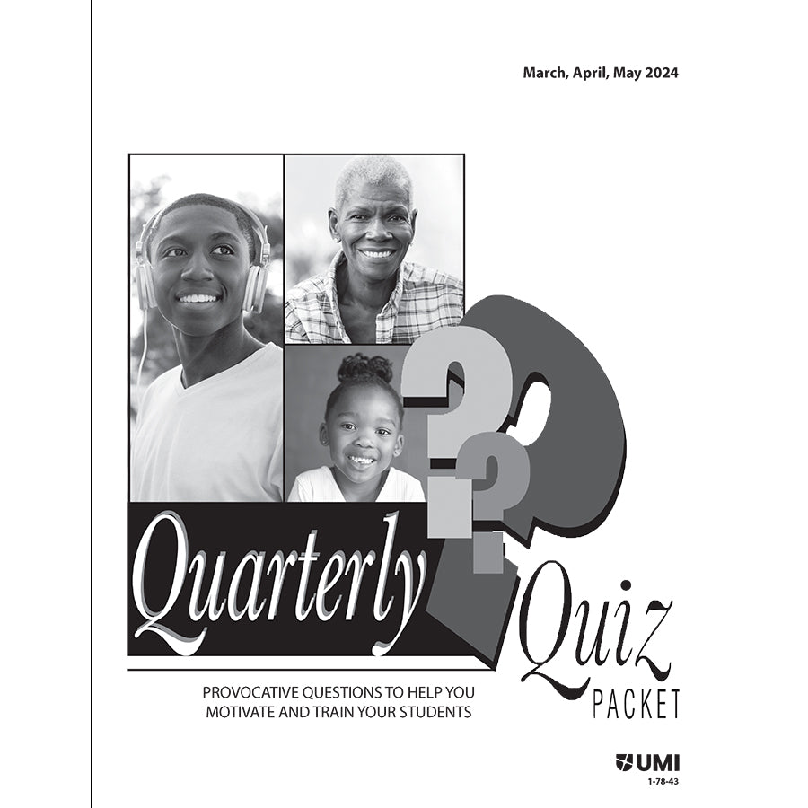 Quarterly Quiz Mar Qtr 2024