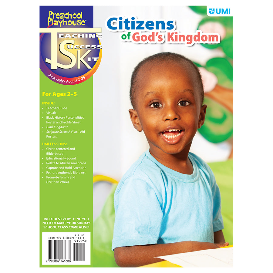 Preschool Playhouse Teaching Success Kit TSK June July August 2025