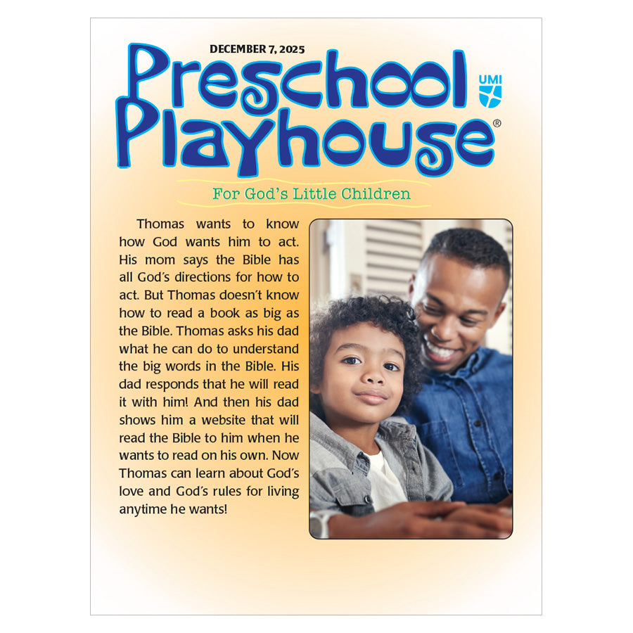 Preschool Playhouse Student Dec Jan Feb 2025