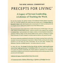 Load image into Gallery viewer, NPBC Precepts For Living Annual Commentary 2026-2027
