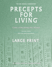 Load image into Gallery viewer, Precepts For Living®: God's Unchanging Hand (Large Print)
