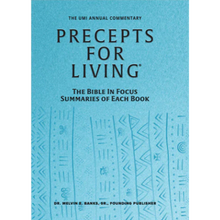 Load image into Gallery viewer, Precepts for Living®: The Bible In Focus Summaries of Each Book (2025-2026)
