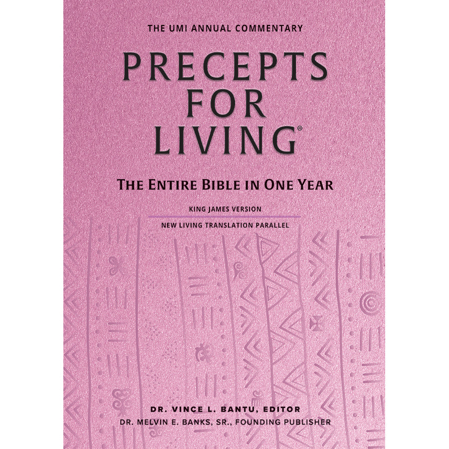 Precepts for Living: The Entire Bible in One Year (2023-2024)